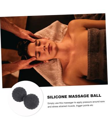 Sosoport Yoga Massage Ball - Self-Massage Roller & Vibration Body Massager for Legs Shoulders & More - Foam Acupressure Device (12x6.3cm) - International Shipping Available - Buy Online on GoSupps.com