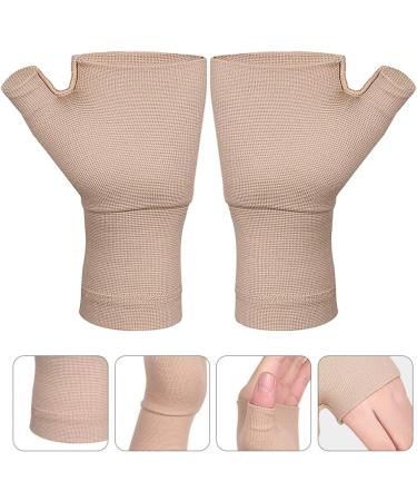 EXCEART Adjustable Compression Wrist Brace Gloves - Pain Relief & Support for Sports | Infused Nylon 80% | International Shipping Available - Buy Online on GoSupps.com