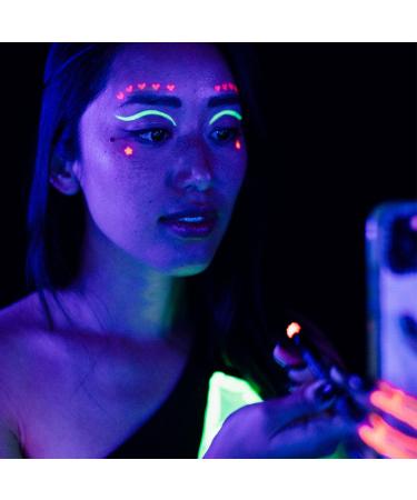 FMU Beauty UFO Body Art Stamp & Pen Liner - Bright Colorful Festival Makeup (Venus - Pink Heart) - Shop Internationally - Buy Online on GoSupps.com