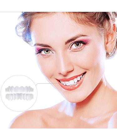 Flipped Warm False Teeth Veneers | Provisional Dentures | Instant Cosmetic Solutions for Bad Teeth - 1 Pair - Buy Online on GoSupps.com