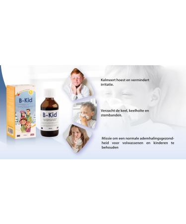 Bronchokid FYTO | Natural Respiratory Support for Children and Adults | Dry and Oily Cough | Thyme Extract Plantain and Honey | Gourmet Cherry Taste | No Artificial Additives | Syrup 100 ml - Buy Online on GoSupps.com