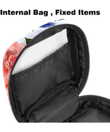 Javenproeqt Women's Multi-Colored Storage Bag for Bandages Menstrual Pads Panty Liners & Tampons - Portable Organizer for School & Office - Buy Online on GoSupps.com
