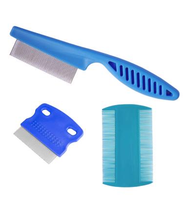 3 Pcs Pet Comb Tear Stain Remover Combs for Dogs, Dog Comb