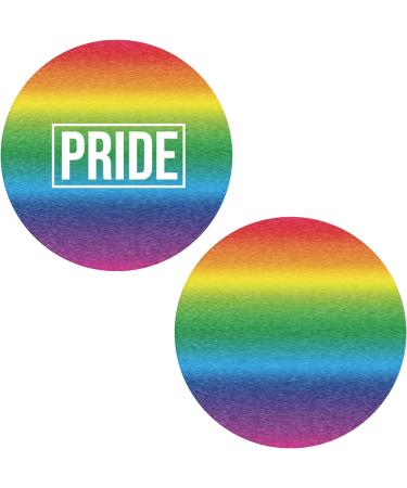 Edible Wafer Rainbow Pride Pre-Cut Cupcake Toppers - 24pc - Buy Online on GoSupps.com