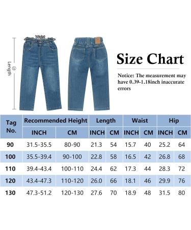 SEAUR Baby Boys Blue Ripped Jeans | Elastic Waistband | Stretch Denim Pants | 2-3 Years - Buy Online on GoSupps.com