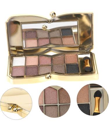 FOMIYES 2 Pcs 10 Christmas Neutral Eyeshadows Shiny Eyeshadow Dish Eye Shadow Bright Cosmetic 1 count (Pack of 1) As Shownx2pcs - Buy Online on GoSupps.com
