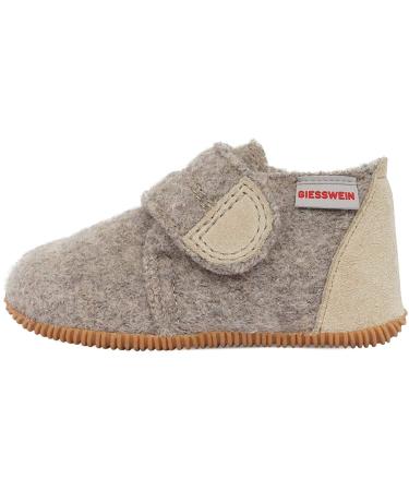 Giesswein Boys Oberstaufen Low-Top Slippers 7 UK Child Natural 268