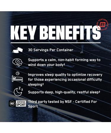 BARE PERFORMANCE NUTRITION BPN Peak Sleep Gummy Sleep Aid & Recovery Support Supplement 30 Servings Berry - Buy Online on GoSupps.com