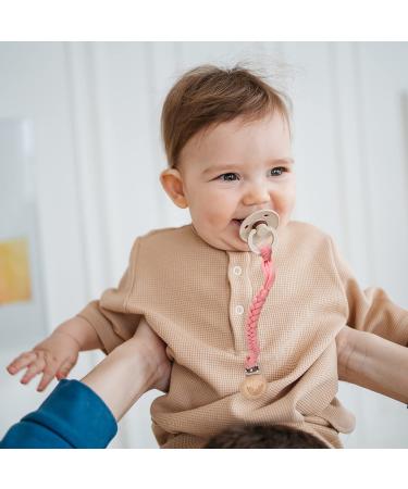 ClDy Baby Pacifier Chain Clip | 4PCS Pacifier Keeper Strap for Stroller Baby Carrier & Car Seat | Drink Cup Holder for Babies - Buy Online on GoSupps.com