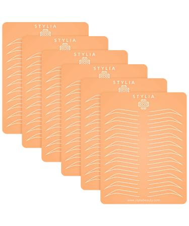 Microblading Supplies 6 Piece Silicone Double Sided Ombre Practice Skin For Eyebrow Tattoos: Permanent Makeup Silicone Skins To Practice Brow Microshading And Powder Brows  Fake Skin Sheets 6 Count (Pack of 1) - Buy Online on GoSupps.com