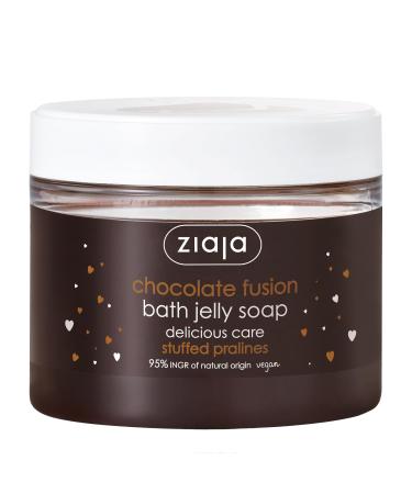 Ziaja -Chocolate Fusion - Bath Jelly Soap - Delicious Skin Care