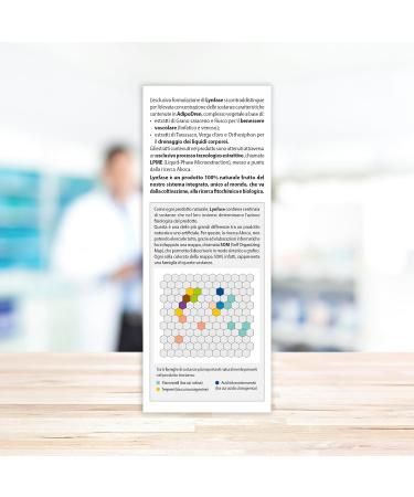 Aboca Lynphase Liquid concentrate bottle 180 g drainage of body fluids and vascular wellbeing with dandelion gold dang orthosiphon buckwheat and Russian - Buy Online on GoSupps.com