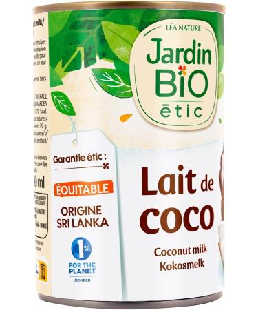 Jardin BiO tic Coconut Milk 400 ml Pack of 6 400 ml x 6 2400 ml - Buy Online on GoSupps.com