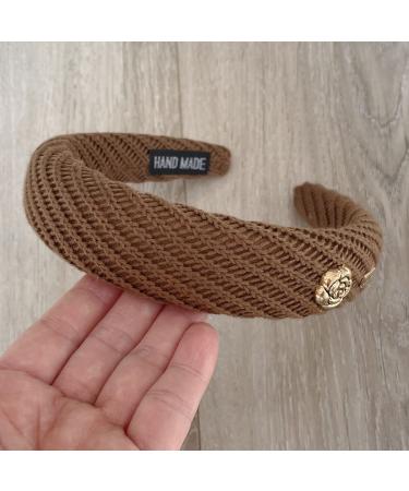 Padded Knitted Fashion Headbands for Women and Girls - Set of 3 | 30mm Wide Hairhoops Hair Accessories (Type B) - Buy Online on GoSupps.com