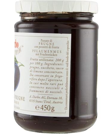  Darbo Darbo Naturrein Delikatess Powidl (Plum) 450 g - Buy Online on GoSupps.com