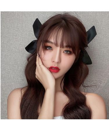 Buy Bamboopack Velvet Hair Clips - 4 Pieces French Style Hairpins in Monochrome Red/Black for Christmas & Everyday Use - Buy Online on GoSupps.com