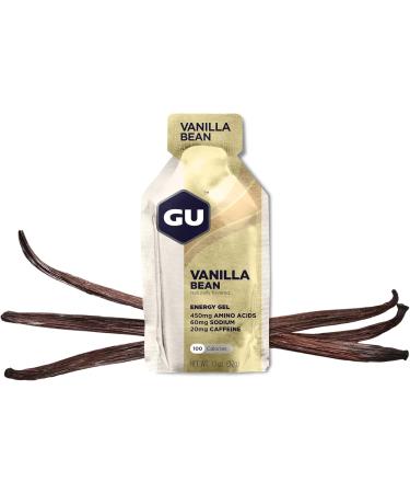 GU ENERGY Original Sports Nutrition Energy Gel Vanilla Bean 24-Count & Original Sports Nutrition Energy Gel Tri Berry 24-Count - Buy Online on GoSupps.com