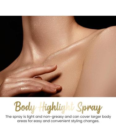  Pemarlis Shimmer Body Oil Body Illuminator Face Illuminator Body Illuminator Glitter Liquid Oil Body Cream with Glitter Moisturizing and Shine - Buy Online on GoSupps.com