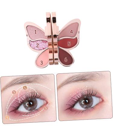 POPETPOP 3 Pcs Eyeshadow Palette Natural Eyeshadow Cheek Blusher Woman Eyeshadow Pallet Girl High Pressure 1 count (Pack of 1) As Shown 4x3pcs - Buy Online on GoSupps.com