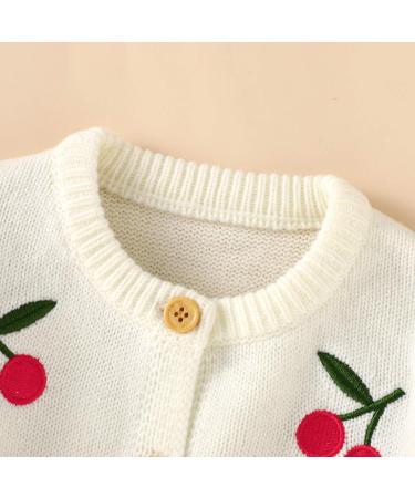 North Edge Baby Hooded Cardigan Sweater - 12-18 Months, White - Buy Online on GoSupps.com