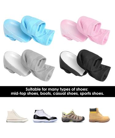 Height Increase Wedge Insole Socks | Invisible Silicone Heel Pad for Plantar Fasciitis Relief | Black 3.5CM/1.4 Inch - Buy Online on GoSupps.com