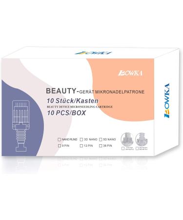Buy Bowka 36 Pins Electric Microneedling Pen Replacement Needles | Universal Derma Pen Cartridges - Adjustable Bajonett-Slitz - 10 Pack - Buy Online on GoSupps.com