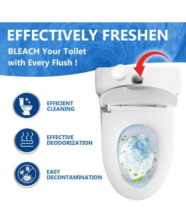 12PCS Toilet Cleaner Fizzy Foam Toilet Cleaner Toilet Bowl Cleaner Strong Toilet Limescale Remover Toilet Bleach Cleaner Fresh Toilet Cleaner and Descaler Active Toilet Stain Remover Heavy Duty - Buy Online on GoSupps.com