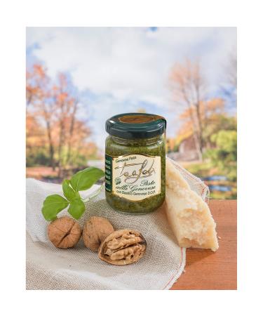 Tealdi Pesto alla Genovese with Fresh Basil - Authentic Italian Sauce 130g | Shop Internationally - Buy Online on GoSupps.com