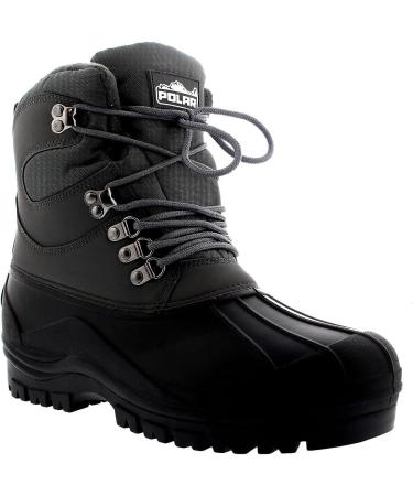 Men's Waterproof Duck Hiking Short Ankle Boots Size 9 - Grey - Buy Online on GoSupps.com