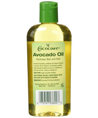 Cococare Avocado Oil 4 fl oz | Pure & Natural Moisturizer for Skin & Hair - Buy Online on GoSupps.com