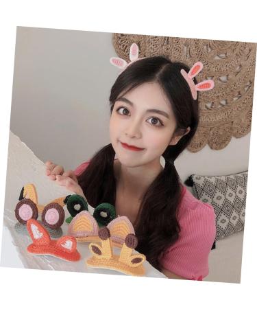 FRCOLOR 3 Sets of 6 Knitted Duckbill Hair Clips Hair Clips Hair Clip for Girls Dart Disc Children's Hair Pin Hair Clip Tiara Headdress for Children Hair Clips Frog - Buy Online on GoSupps.com