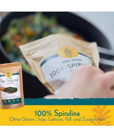 100% Pure German Spirulina Strussel - Eco-Friendly Gluten-Free Vegan Superfood Nutritious Raw Food 100g - Buy Online on GoSupps.com