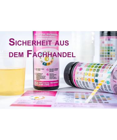 150 One-Step Urine Test Strips - 10 Indicator Health Tests for Urinary Tract Infections - At-Home Urine Analysis with Reference Color Card - 1 Pack - Buy Online on GoSupps.com