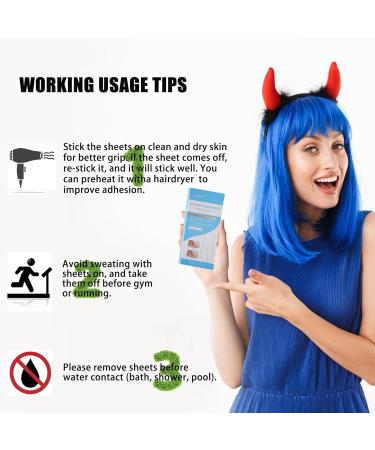 Silicone Scar Sheets - Reusable Scar Removal Strips for Surgical Scars, Keloids, C-Section, Acne, Stretch Marks - Pack of 4 - Buy Online on GoSupps.com