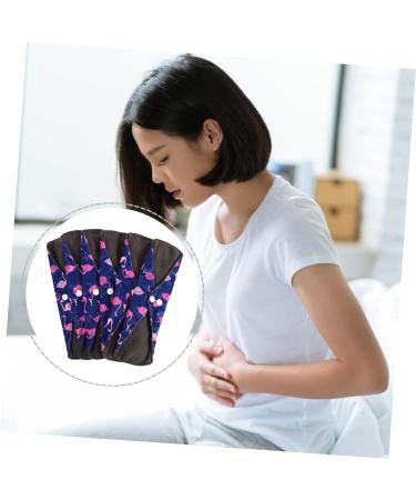 Buy Reusable Charcoal Sanitary Pads & Washable Panty Liners for Menstruation | Eco-Friendly Motherhood Towel with Bag - 25x18cm - Buy Online on GoSupps.com