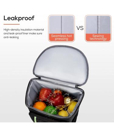 TOURIT Cooler Backpack 30 Cans | Lightweight & Insulated | Leak-Proof | 01-Black - Buy Online on GoSupps.com