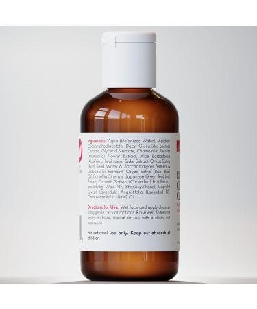 Japanese Rice Water & Green Tea Face Wash - 99% Natural Skincare | 4oz Japanese Beauty Cleanser - Buy Online on GoSupps.com