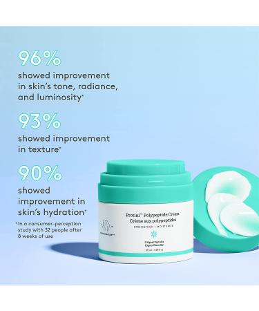 Drunk Elephant Protini Polypeptide Cream Mini | Protein Moisturizer with Amino Acids (0.5 oz) - Buy Online on GoSupps.com