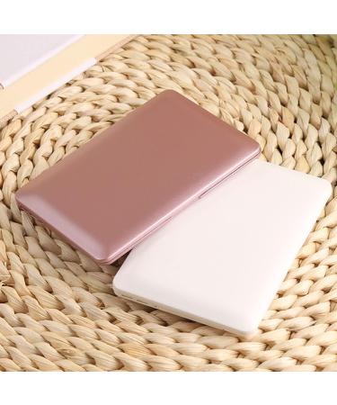 Khakho Laptop Shaped Makeup Mirror - Portable Travel Mirror in Pink - Buy Online on GoSupps.com