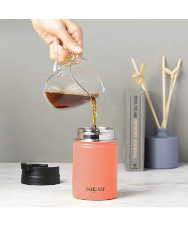 VAHDAM Heart Box Tea Gift Set - Limited Edition Gifts for Her | Chocolate Rose Black Tea Tin Caddy & Vitality Flip Bottle Combo | Gifts for Women - Buy Online on GoSupps.com