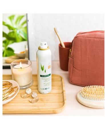 Klorane Dry Shampoo with Oat Milk - Natural Tint for Dark Hair - 3.2 Fl Oz - Paraben & Sulfate-Free - Buy Online on GoSupps.com