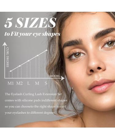 GOLLEE Lash Lift Kit Lash Perm Kit 2 in 1 Eyelash Lift Kit 5 * 5 ml Eyelash Perm Kit at Home Eyelash Perming Kit Curling Semi-Permanent Eyebrow Lamination Kit - Buy Online on GoSupps.com