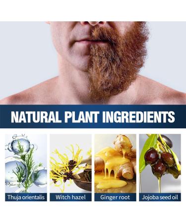 Huile barbe homme Huiles de Croissance de Barbe Soin Barbe Homme Kit de soins de barbe pour hommes La Croissance de la Barbe Composition Naturelle Soin Nourrissant pour Barbe et Peau 55ml - Buy Online on GoSupps.com