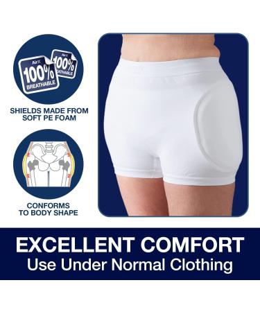 AirX Women's Hip Protector Undergarment - Fall Injury Prevention for Seniors | Comfortable & Breathable Support (Small 30-38 in) - TYTEX - Buy Online on GoSupps.com
