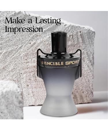 Cologne for Men Invincible Sport Natural Spray Masculine Scent Wonderful Fragrance Gift Eau De Parfum for Daily Use 3.3 Fluid Ounce Invincible Sport 3.4 Fl Oz (Pack of 1) - Buy Online on GoSupps.com