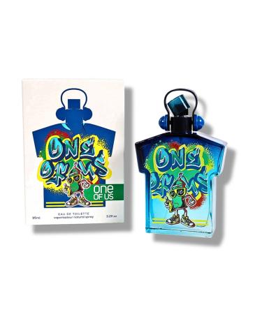 ONE OF US EAU DE TOILETTE FOR MEN 3.4 FL.OZ. Citrus Aromatic fragrance for men.