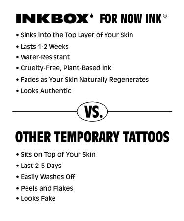 Inkbox Looney Tunes Bugs Bunny Semi-Permanent Temporary Tattoo | Easy Application, Water-Resistant & Long Lasting (3x3) | Lasts 1-2 Weeks - Buy Online on GoSupps.com