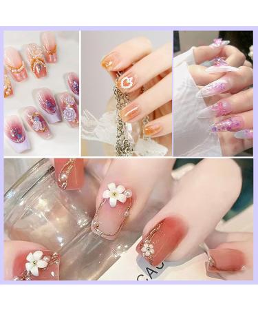 Kryzalite 3D Nail Charms - Aurora Butterfly Rhinestone Nail Art Accessories in Vibrant Colors for DIY Crafts - Buy Online on GoSupps.com