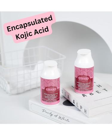 QUEEN TRANEX LOTION - Milky Body Serum with Kojic Acid Alpha Arbutin Glycolic Acid & Salicylic Acid | Brightening & Exfoliating Formula for Radiant Skin - International Shipping Available - Buy Online on GoSupps.com