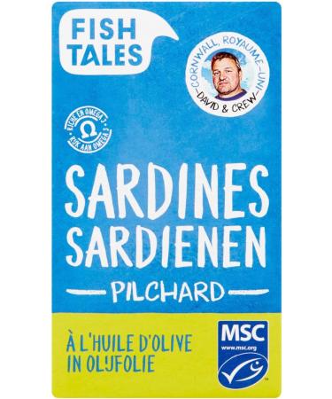 Sardines in olive oil 12 x 120g/85g - Buy Online on GoSupps.com